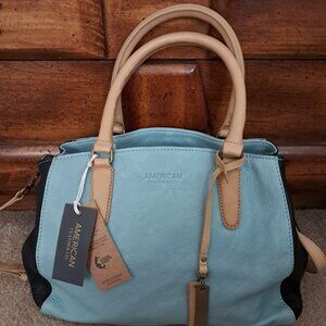 American Leather Satchel Crossbody